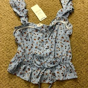 Women’s floral tank top